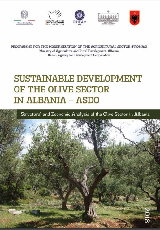 Sustainable development of the olive sector in Albania. ASDO. Structural and economic analysis of the olive sector in Albania