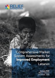 Comprehensive market system assessments for improved employment: Lebanon